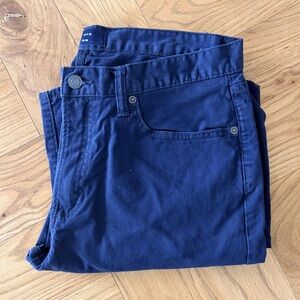 GAP Men's 5-pocket slim fit navy pants